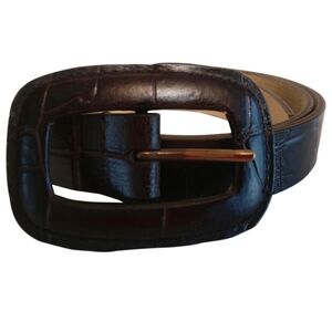 🇨🇦 Nine West leather belt in NWOT L-XL